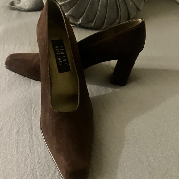 Stewart Weitzman dark brown suede - Picture 4 of 5